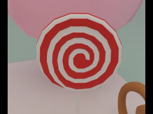 Gingerbread house 3D Model