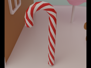 Gingerbread house 3D-Modell