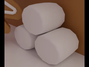 Gingerbread house 3D Model