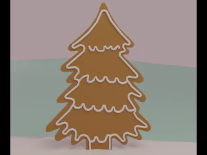 Gingerbread house 3D Model