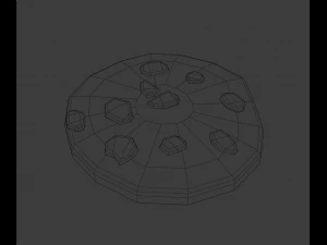 Gingerbread house 3D Model