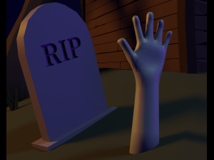 Haunted house 3D Model