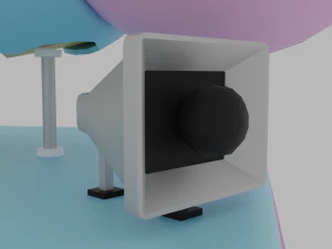 Ice cream truck 3D Model