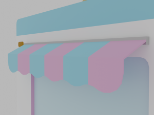 Ice cream truck Model 3D