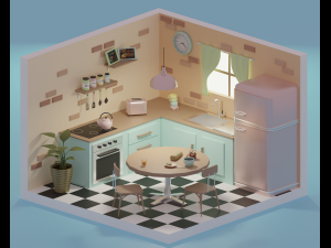 Kitchen 3D Model