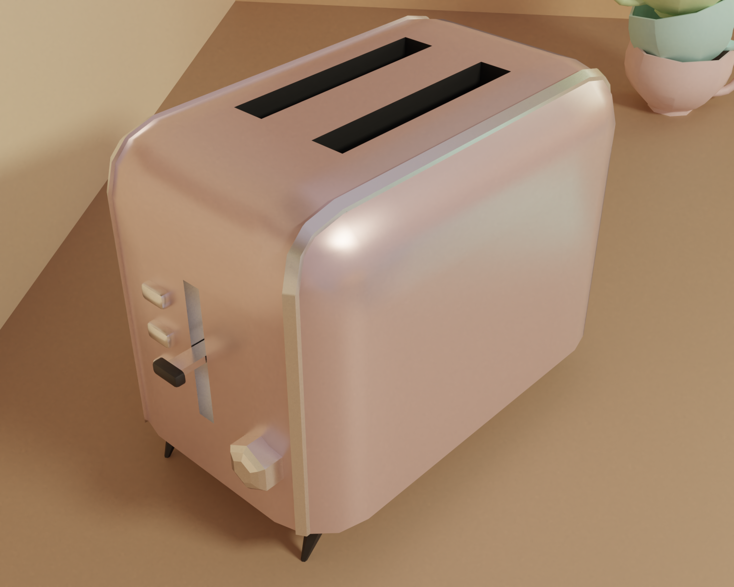 Mini oven toaster 3D Model in Kitchen 3DExport