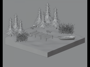 Lake 3D 模型