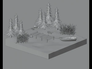 Lake 3D Model
