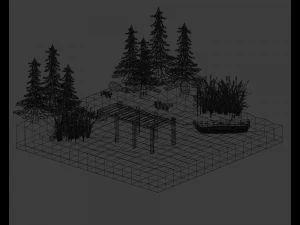 Lake 3D Model