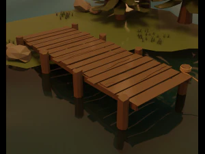 Lake 3D Model