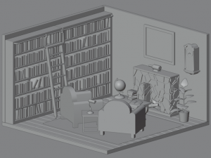 Living-room Modelo 3D