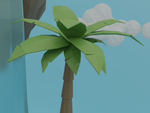 Floating island Modelo 3D