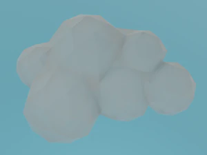 Floating island 3D Model