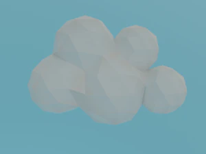 Floating island 3D Model