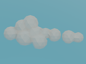 Floating island Modelo 3D