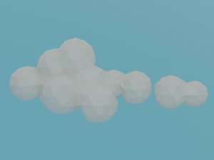Floating island 3D Model