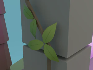 Floating island 3D Model