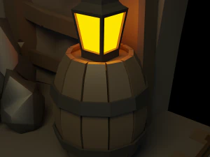 Estrazione mineraria Modello 3D