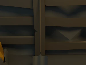 Estrazione mineraria Modello 3D