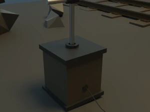 Estrazione mineraria Modello 3D