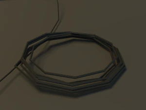 Estrazione mineraria Modello 3D