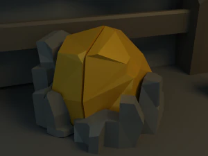 Estrazione mineraria Modello 3D