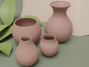 Native American village 3D Model