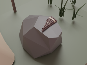Native American village 3D Model