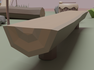 Native American village 3D Model