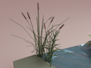Native American village 3D Model
