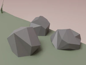Native American village 3D Model