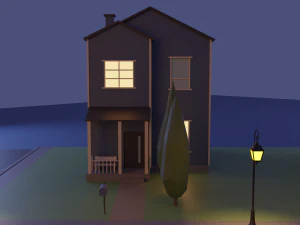 Vizinhan&ccedil;a Modelo 3D