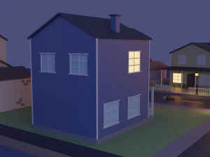 Vizinhan&ccedil;a Modelo 3D