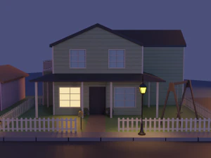 Vizinhan&ccedil;a Modelo 3D