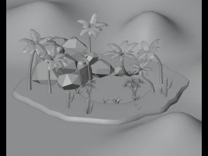 Oasis 3D Model