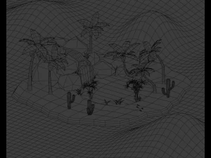 Oasis 3D Model