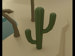 Oasis Modelo 3D