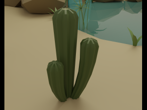 Oasis Modelo 3D