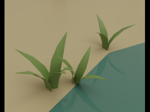 Oasis Modelo 3D