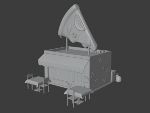 Pizzeria 3D 模型