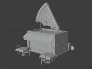 Pizzeria 3D Model