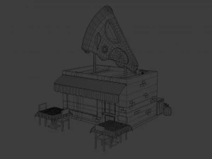 Pizzeria 3D Model