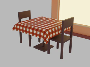 Pizzeria 3D Model