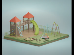 Bah&ccedil;esi 3D Model