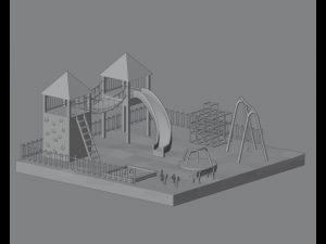 Playground 3D 모델