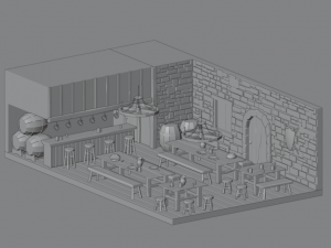 Tavern 3D Модель