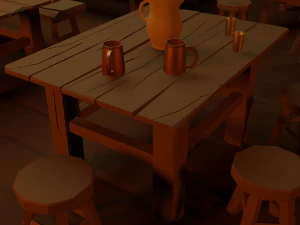 Tavern 3D Model