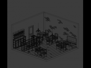Restaurant 3D Модель