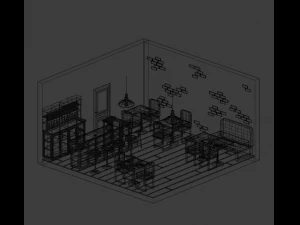Restaurant 3D Model
