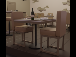 Restaurant 3D Модель